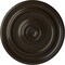 Ekena Millwork Kepler Traditional Ceiling Medallion (For Canopies up to 4 1/2"), 19 3/4"OD x 1 1/2"P, Stone Hearth CM20KPSHF - alternate 1